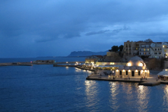 Chania-Hafen-Nacht